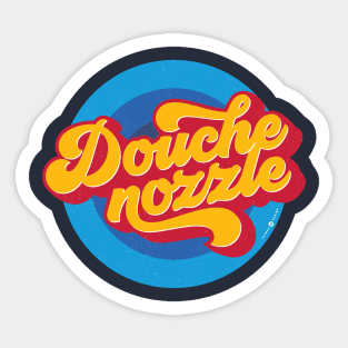 Douche Nozzle Sticker